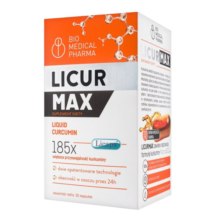 Bio Medical Pharma Licur Max Suplemet diety, 30 kaps.