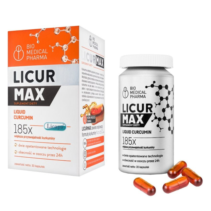 Bio Medical Pharma Licur Max Suplemet diety, 30 kaps.