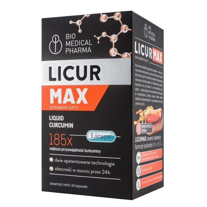 Bio Medical Pharma Licur Max Suplement diety, 60 kaps.