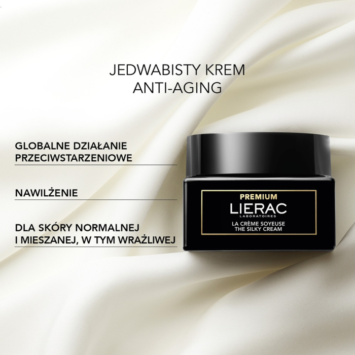 Lierac Premium Jedwabisty krem odmładzający Refill, 50 ml