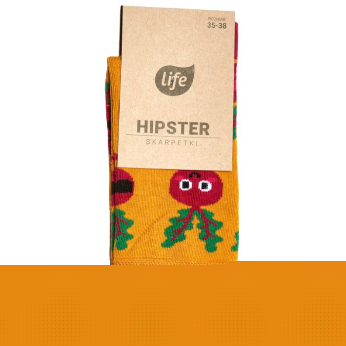 Life Skarpetki Hipster Wzór Burak Rozm. 35-38