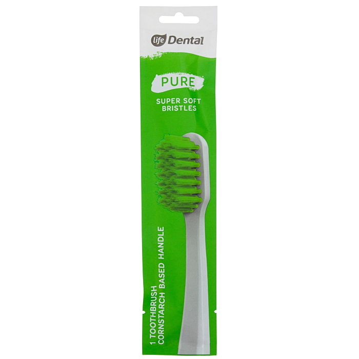 Life Dental Szczoteczka do zębów BIOPure Soft Zielona