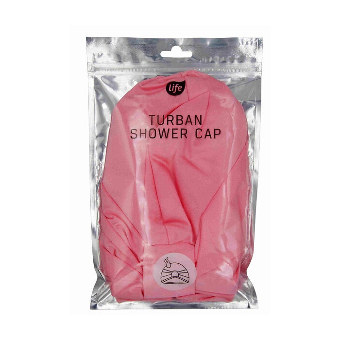 Life Turban Kąpielowy Różowy