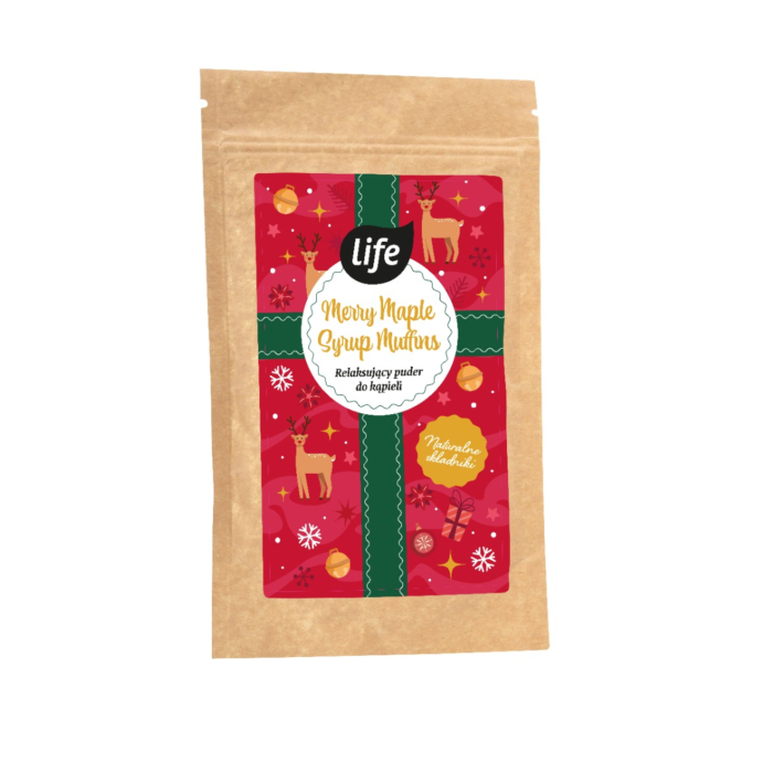 Life Puder do kąpieli Merry Maple Syrup Muffins