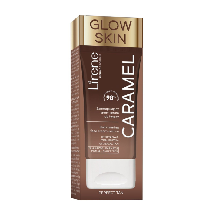 Lirene Perfect Tan Samoopalający Krem-Serum do twarzy