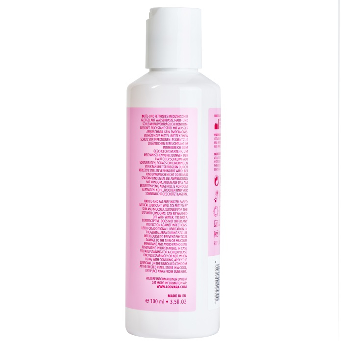 Loovara Lubrykant Na Bazie Wody o Naturalnym Zapachu Truskawki 100 ml