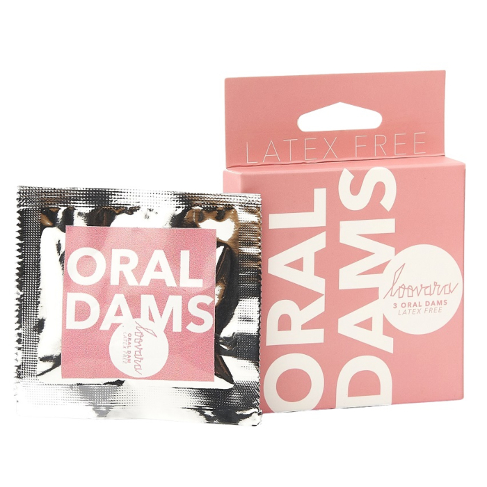 Loovara Oral Dams Maska Do Seksu Oralnego 3 Sztuki
