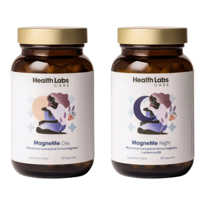 Health Labs Care MagneMe Day + Night Kapsułki, 120 szt.
