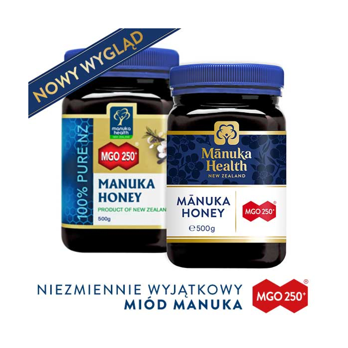 Miód Nektarowy Manuka MGO 250+ 
