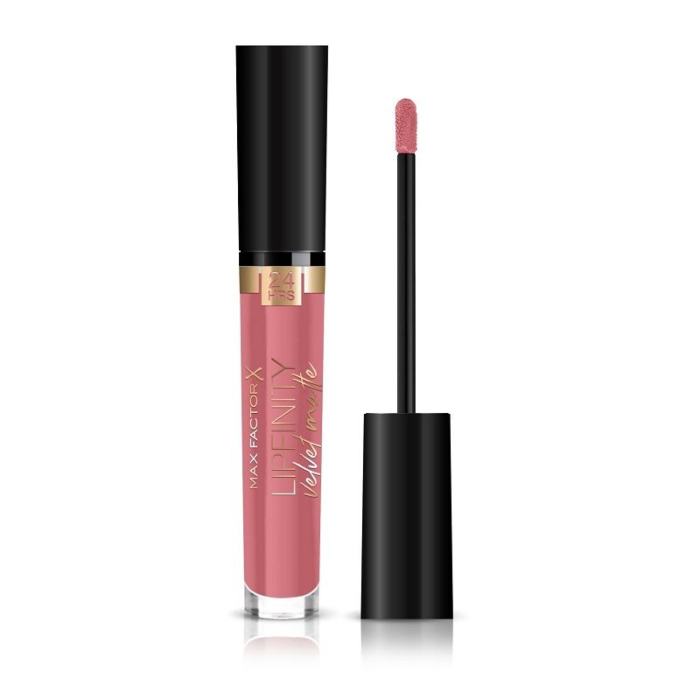 Max Factor Lipfinity Velvet Matte Matowa pomadka do ust, 015 Nude Silk