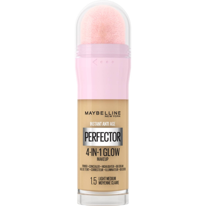 Maybelline Instant Perfector Glow 4in1 Baza rozświetlająca 1.5 Light Medium