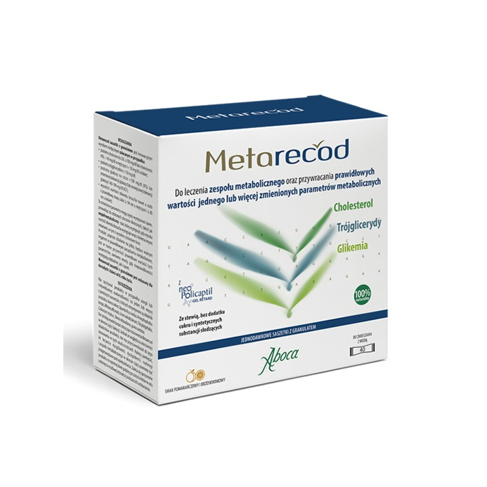 Aboca Metarecod, Granulat w saszetkach