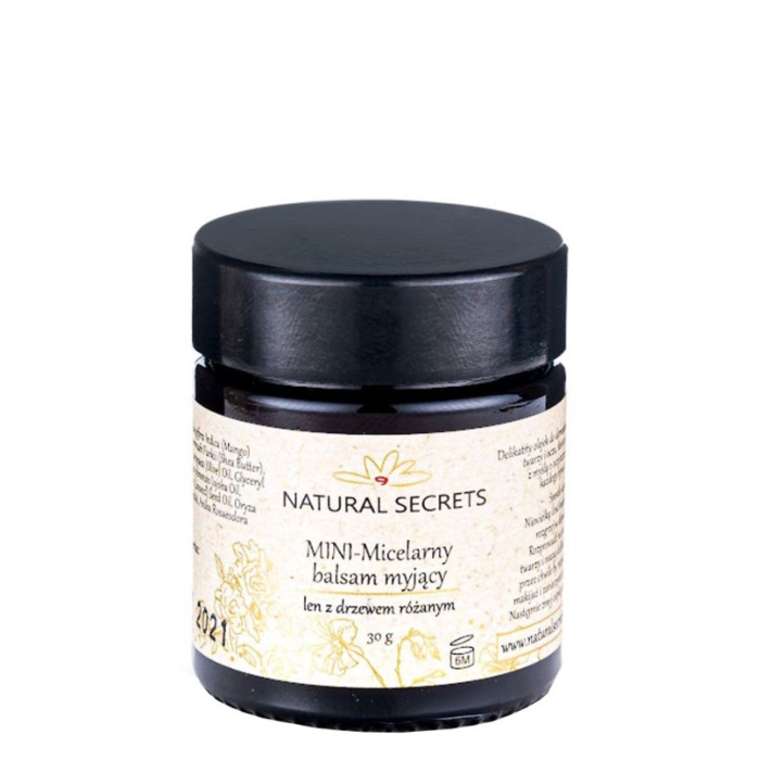 Natural Secrets Micelarny balsam myjący, 30 g