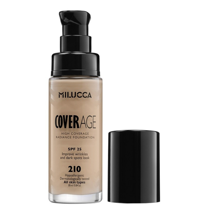 Milucca Coverage Foundation Podkład do twarzy, 210