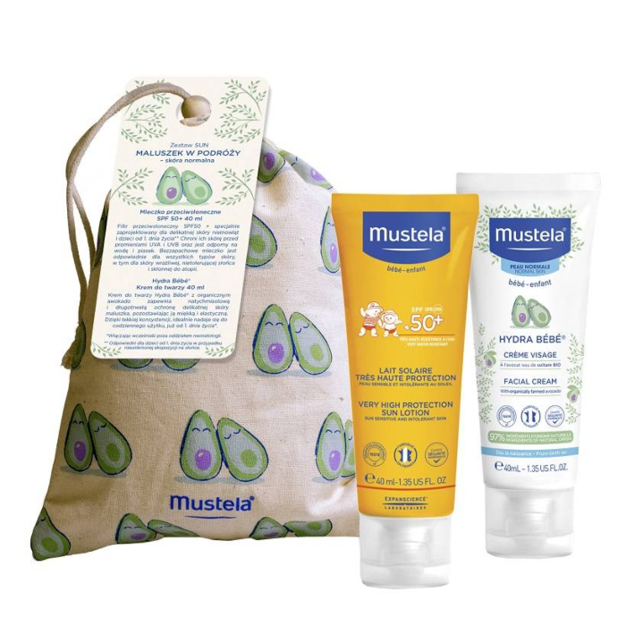 Mustela Sun Zestaw Maluszek w podróży - Skóra Normalna