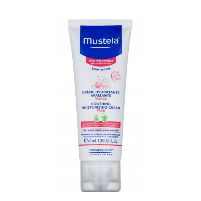 Mustela Bebe Łagodzący krem nawilżający