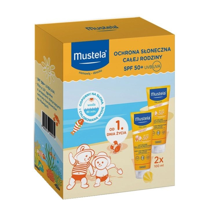 Mustela Sun Zestaw Ochrona Słoneczna Całej Rodziny 