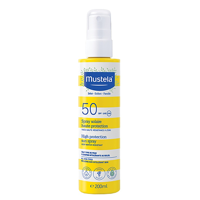Mustela Sun Mleczko przeciwsłoneczne w Sprayu SPF 50 
