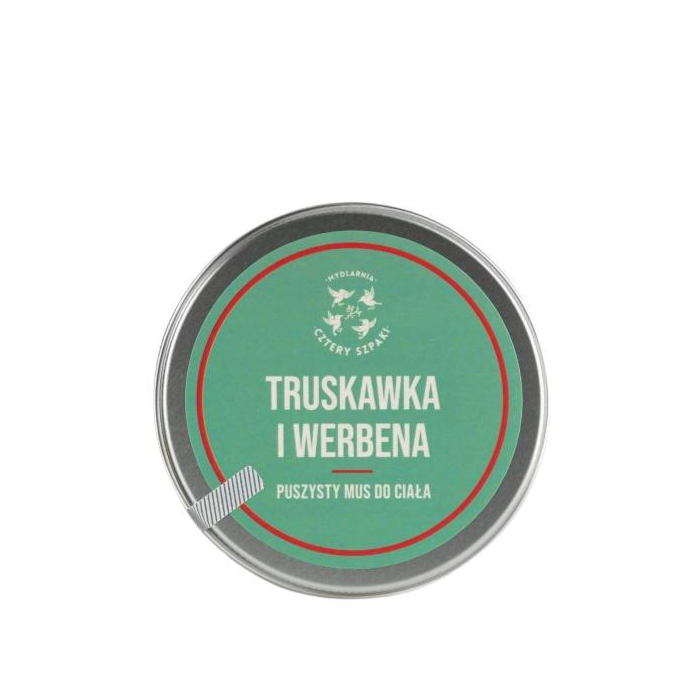 Mydlarnia Cztery Szpaki Mus do ciała, Truskawka i Werbena