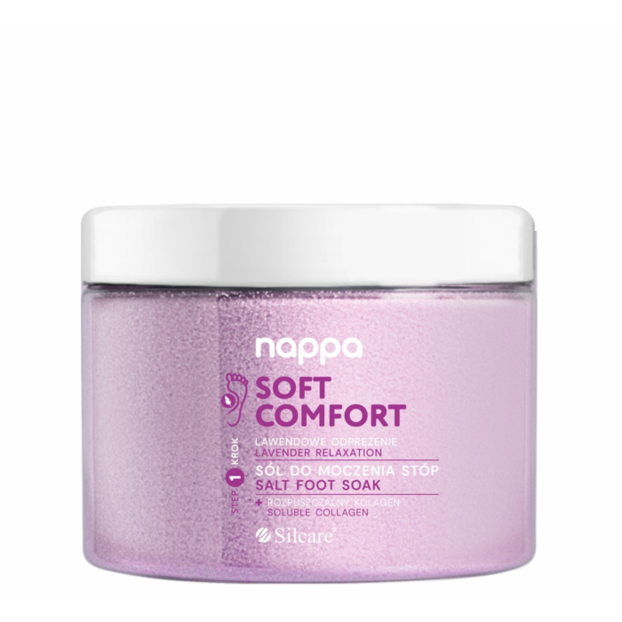 Nappa Sól do moczenia stóp Lawendowe Odprężenie 600 g