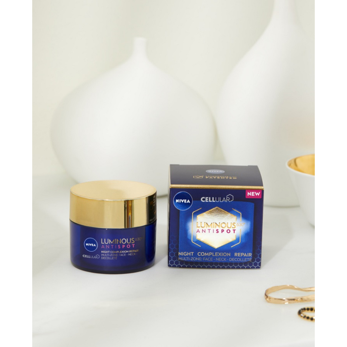 Nivea Visage Cellular Luminous Krem przeciw przebarwieniom na noc 