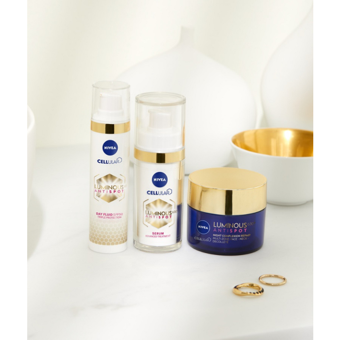 Nivea Visage Cellular Luminous Krem przeciw przebarwieniom na noc 