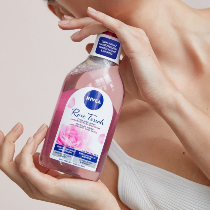 Nivea Rose Touch Płyn micelarny z organiczną wodą różaną