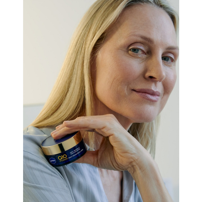 Nivea Q10 Power Exrea Krem przeciwzmarszczkowy na noc 