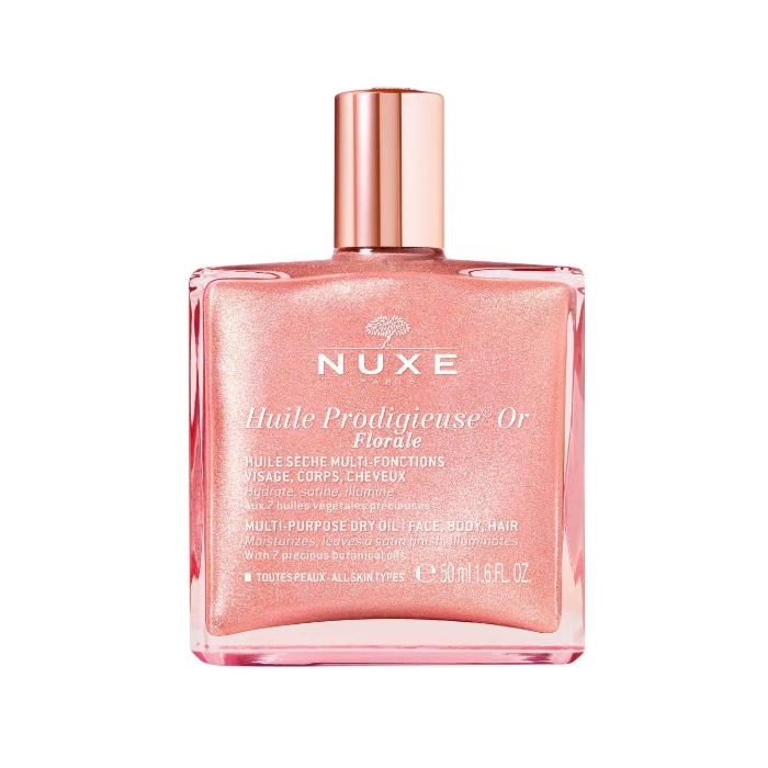 Nuxe Huile Prodigieuse® Or Florale - Suchy olejek ze złotymi drobinkami 50 ml 