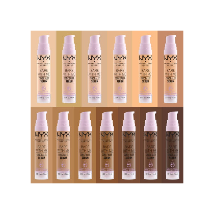 NYX Bare With Me Korektor-serum do twarzy Medium