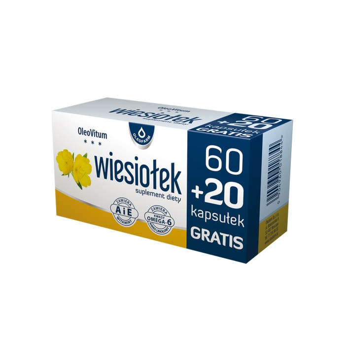 Wiesiołek, Kapsułki