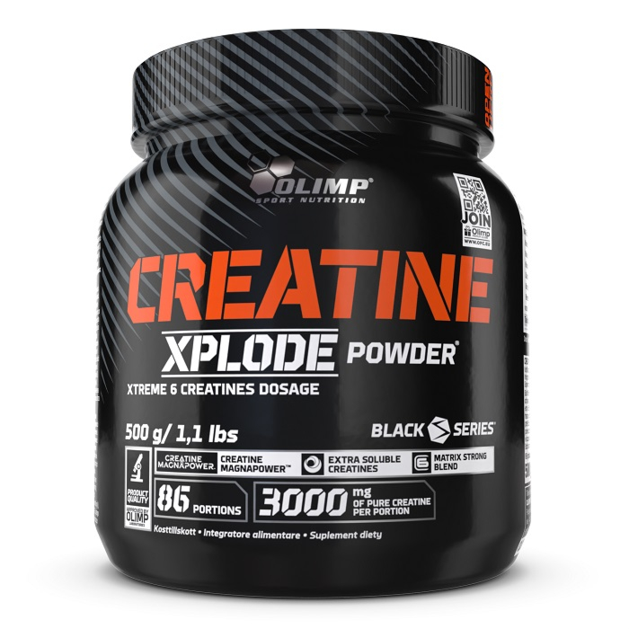 Olimp Creatine Xplode Smak pomarańczowy Proszek, 260 g