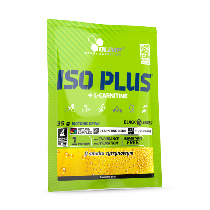 Olimp Iso Plus Smak Cytrynowy Proszek do rozpuszczania, 35 g