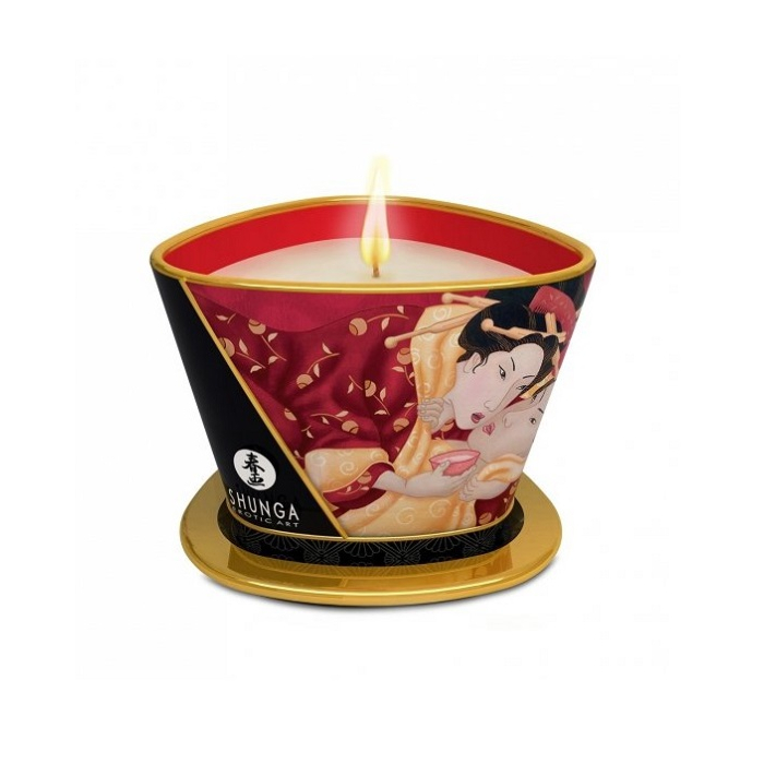Ombero Shunga Romance Massage Candle 170ml