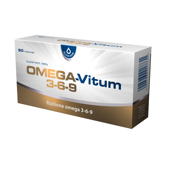 Omega-Vitum 3-6-9, Roślinne Omega-3-6-9, Kapsułki