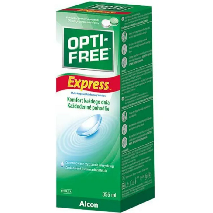 Opti-Free Express Multi-Purpose, Płyn do pielęgnacji soczewek kontaktowych