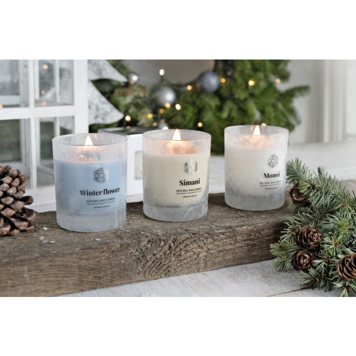 Artman Candles Winter Flower - Świeca zapachowa, woskowa 1 szt.