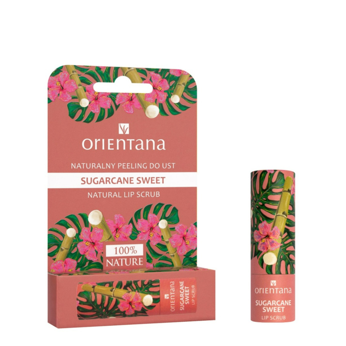 Orientana Naturalny Peeling do ust Sugarcane Sweet 4,