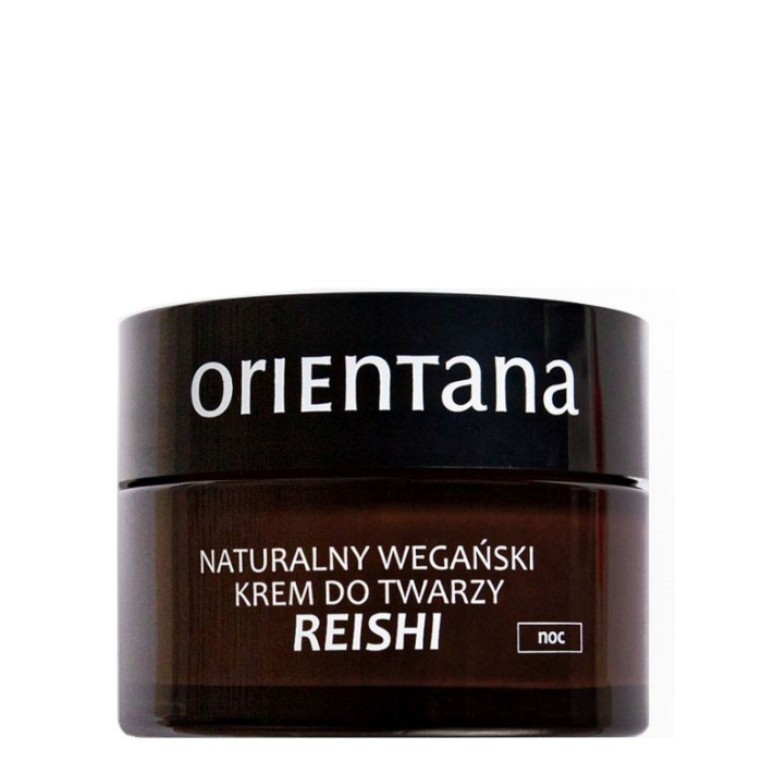 Orientana Wegański krem do twarzy Reishi na noc