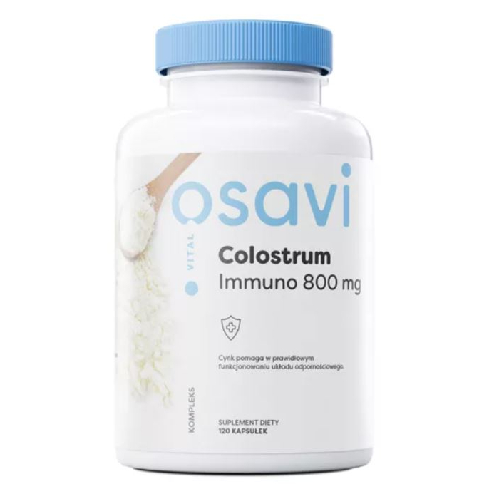 Osavi Colostrum Immuno 800 mg, Preparat wzmacniający odporność, Kapsułki