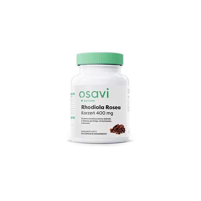 Osavi Rhodiola Rosea Korzeń 400 mg 120 Kapsułek