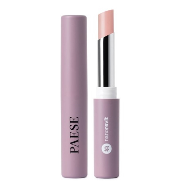 Paese Nanorevit Lip Care Primer Pielęgnująca pomadka do ust Light Pink 40