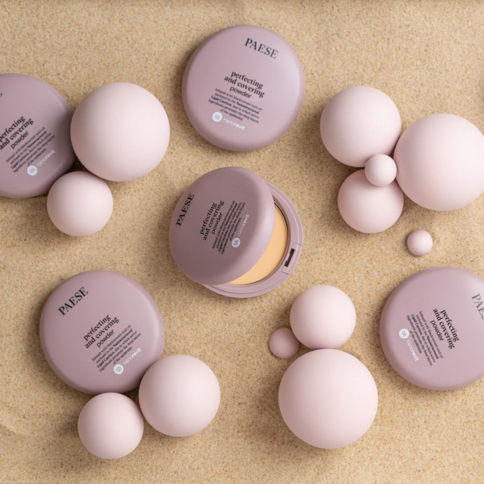 Paese Nanorevit Upiększająco-kryjący puder do twarzy, 02 Porcelain