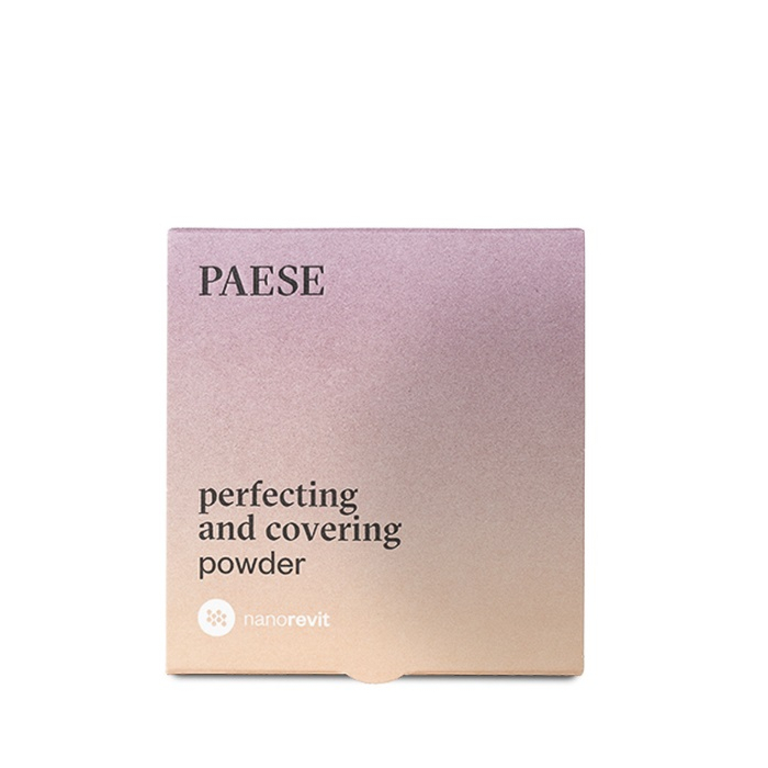 Paese Nanorevit Upiększająco-kryjący puder do twarzy, 04 Warm Beige