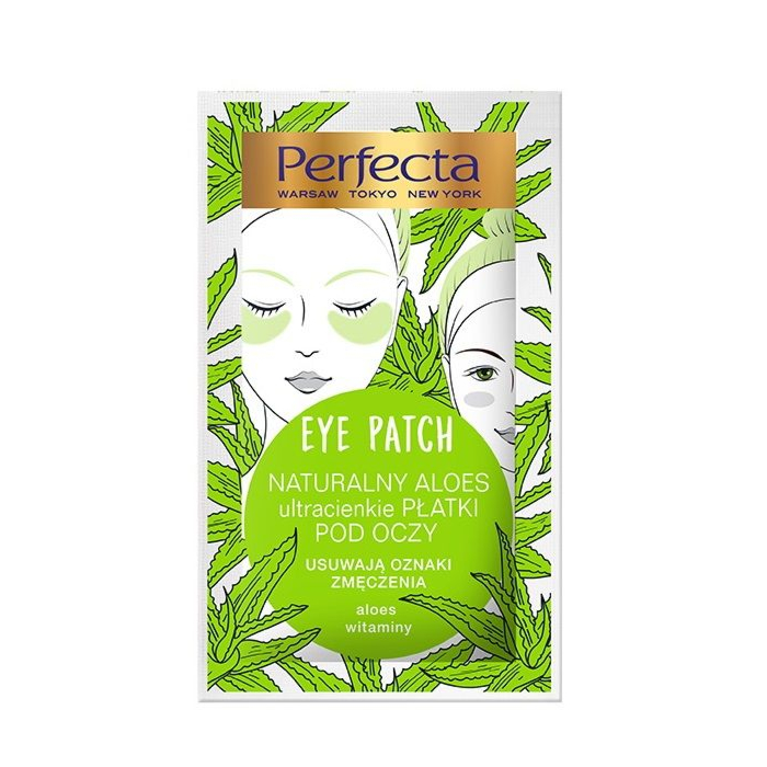 Perfecta Eye Patch, naturalny aloes ultracienkie płatki pod oczy