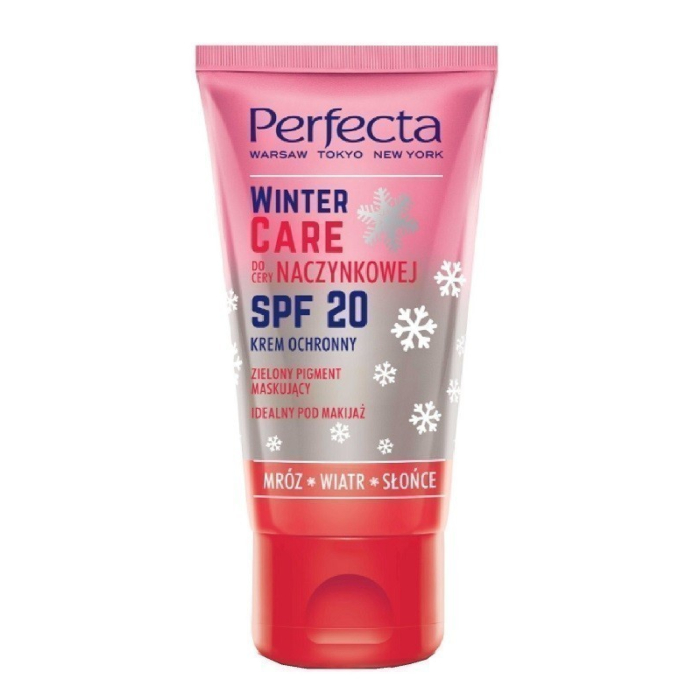 Perfecta Winter Care, krem do twarzy do cery naczynkowej SPF 20, 50 ml