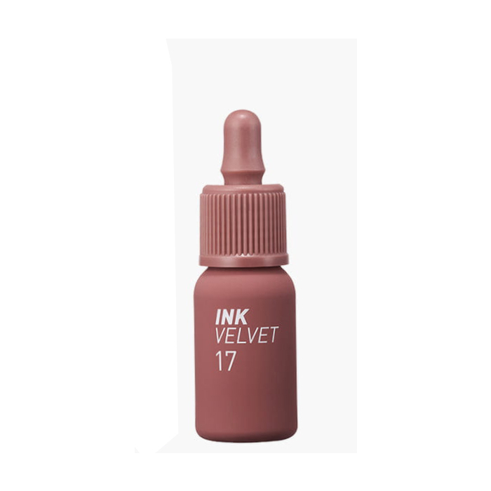 Peripera Ink Velvet + Lip Liner - Set 01 Rosy Nude