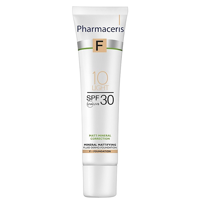 Pharmaceris F Mineralny dermo-fluid matujący SPF30 10 Light