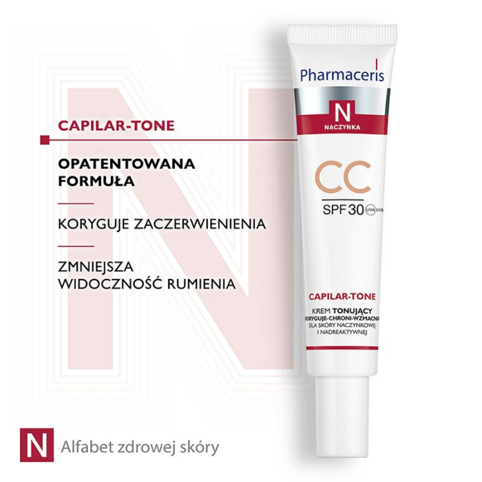 Pharmaceris N Capilar-Tone Krem Tonujący CC SPF30