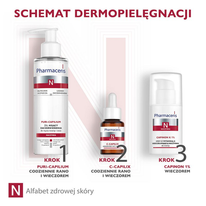 Pharmaceris N Capinon K 1% Krem z witaminą K